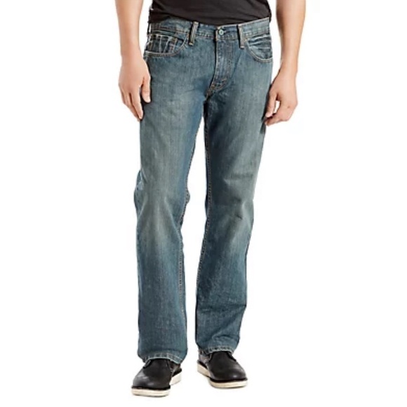 🌻Levi's 559 Medium Wash Relaxed Straight Fit Jeans Men's Size 46x32 - Picture 1 of 8